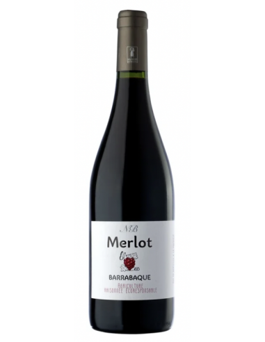 Barrabaque Merlot 2023 Rouge 75cl