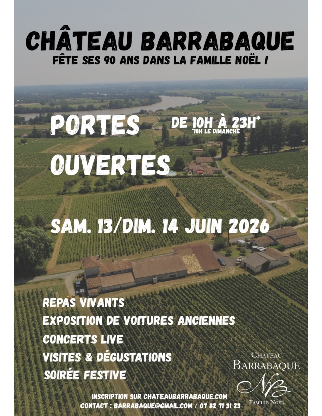 Portes ouvertes - Repas et Concert Dimanche Midi