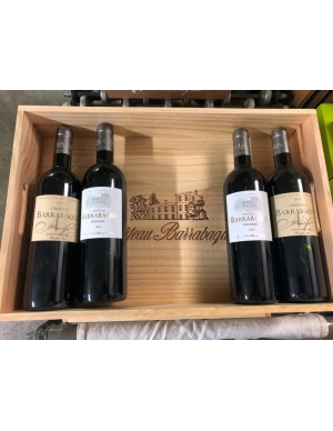 Caisse bois / plateau millésime 2019